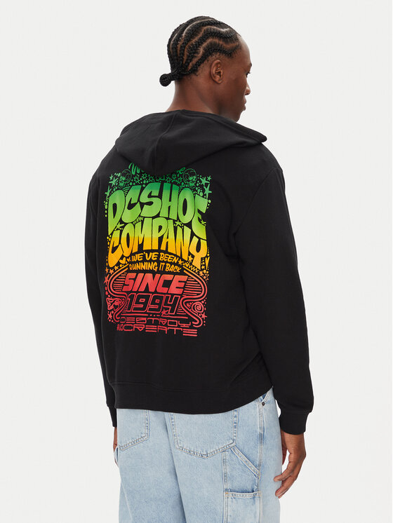 DC Shoes Bluza Hot Box Zh ADYSF03146 Czarny Standard Fit