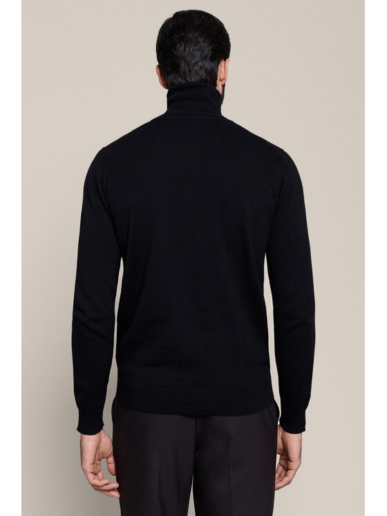 Lancerto Lancerto Sweter Jesse SW000211556013 Czarny Regular Fit