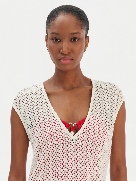 Seafolly Seafolly Obleka za na plažo 55530-DR Bež Regular Fit