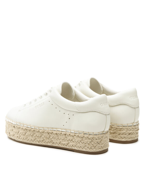 Guess Guess Еспадрильї Malee FL6MLE LEA14 Білий