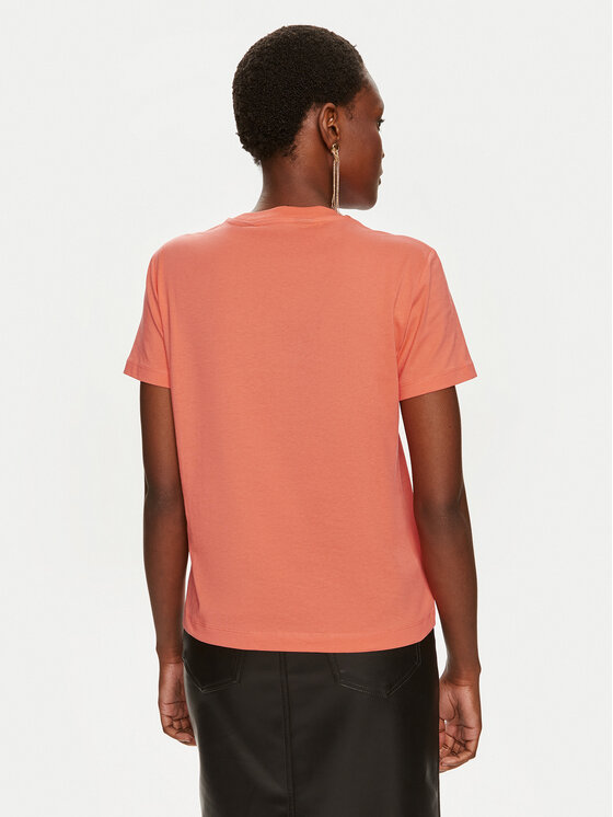Just Cavalli Just Cavalli T-Shirt 76PAHE03 Różowy Regular Fit