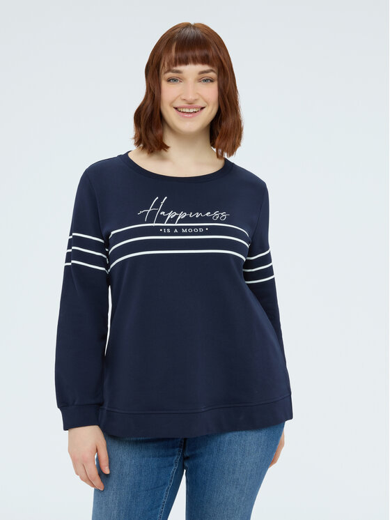 Fiorella Rubino Fiorella Rubino Felpa G870L009059N0Z4 Blu Regular Fit