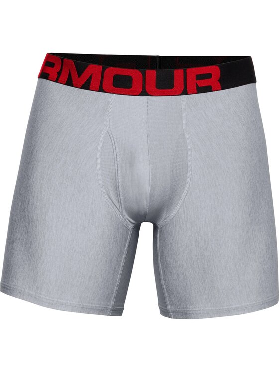 Under Armour Under Armour Boxer Under Armour Charged Tech 6in 2 Pack Grigio