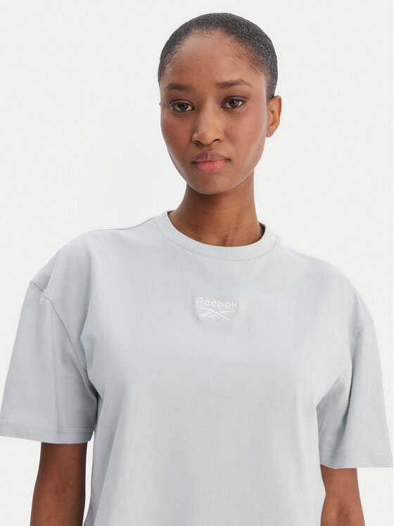 Reebok Reebok Tricou Klara RK25503CCW Albastru celest Relaxed Fit