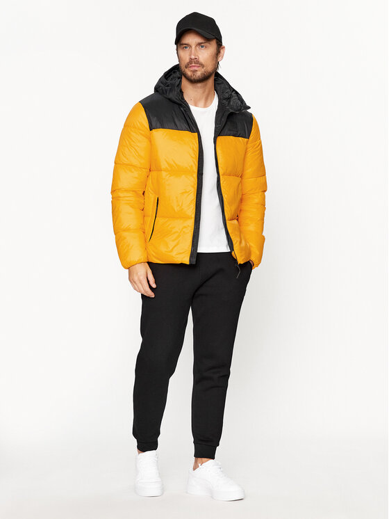 4F 4F Зимно яке 4FAW23TDJAM243 Оранжев Regular Fit