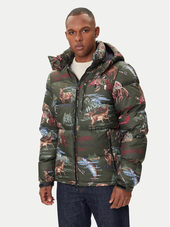 Polo Ralph Lauren Polo Ralph Lauren Μπουφάν πουπουλένιο 710977071001 Πράσινο Regular Fit