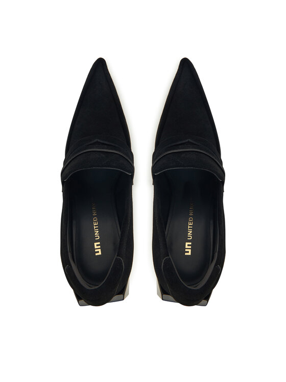 United Nude United Nude Pusbačiai Gem Loafer Hi 10955560195 Juoda