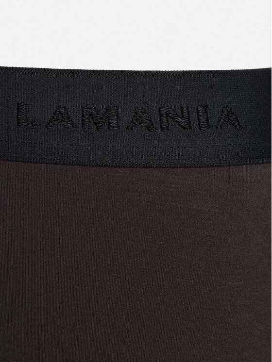 La Mania La Mania Legginsy LYORA Brązowy Basic Fit