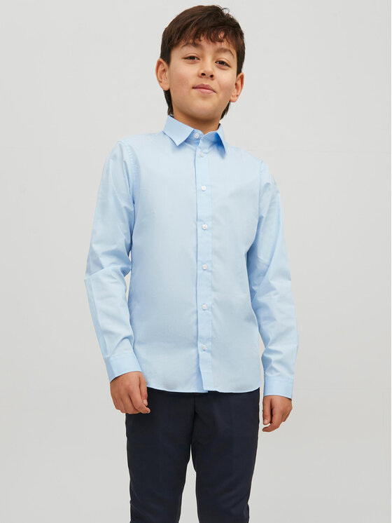 Jack&Jones Junior Košulja 12223343 Svijetloplava Regular Fit