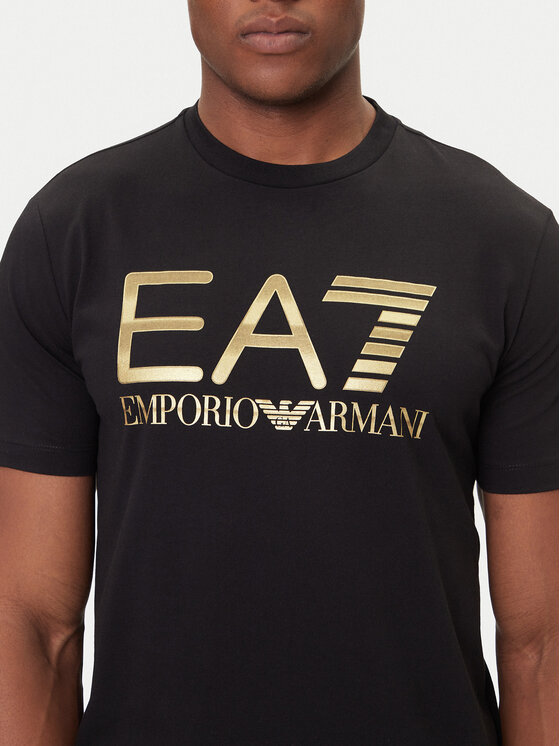 EA7 Emporio Armani EA7 Emporio Armani T-Shirt 7M001189 AF17789 UC001 Černá Regular Fit