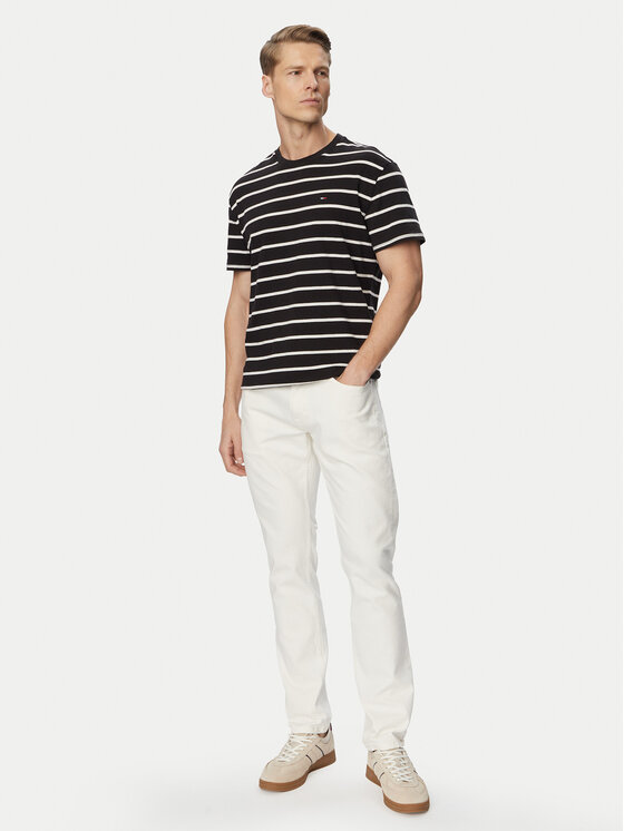 Tommy Jeans Tommy Jeans Džínsy Scanton DM0DM23270 Biela Slim Fit