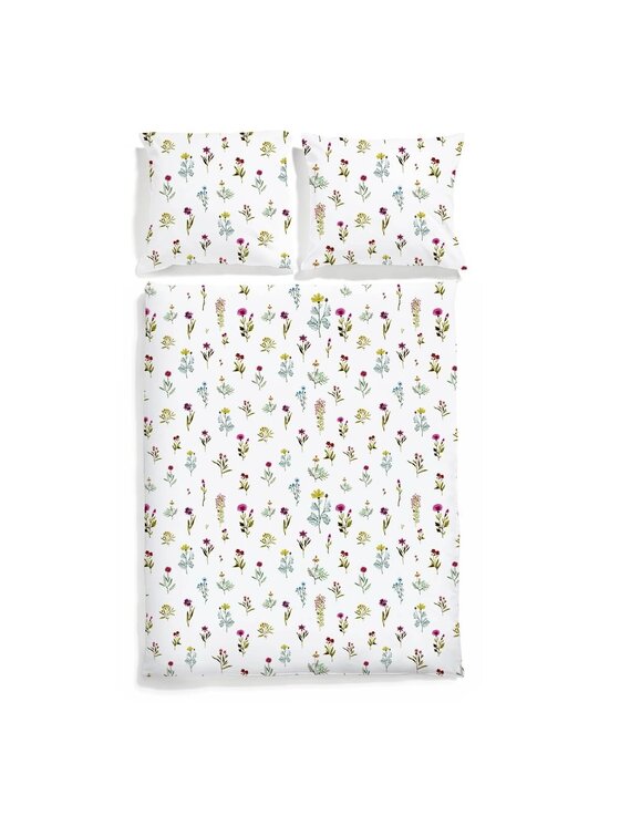 White pocket White pocket Komplet pościeli satynowa Biały