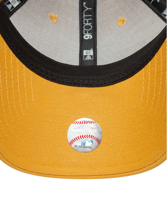 New Era New Era Czapka z daszkiem LA Dodgers Metallic Yellow 9FORTY 60667386 Żółty