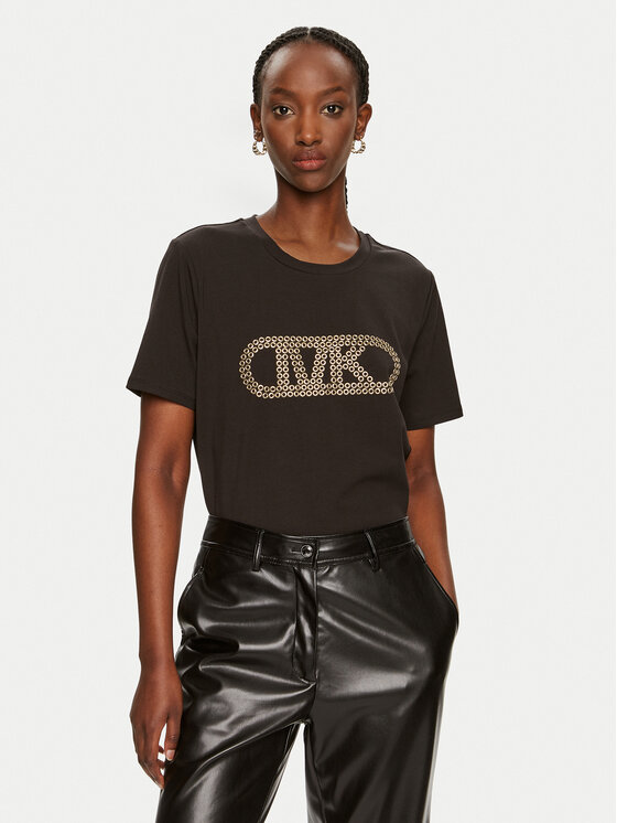 MICHAEL Michael Kors MICHAEL Michael Kors T-Shirt MT4519LANU Černá Regular Fit