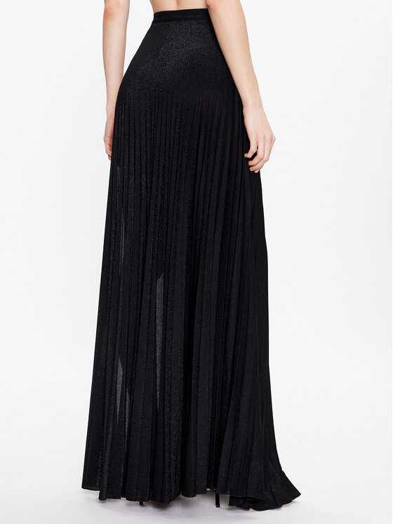 Gonna plissettata GO-505-32E2-V420 Nero Regular