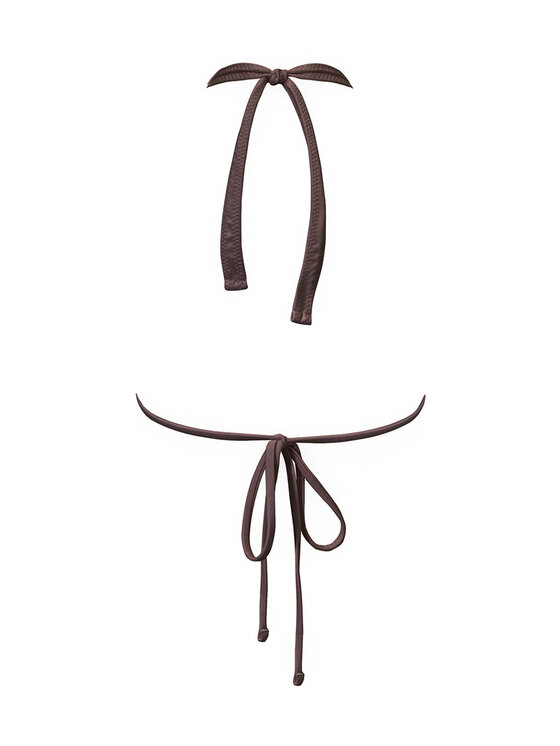 Love and Hate Love and Hate Bikini pezzo sopra Fiji Marrone