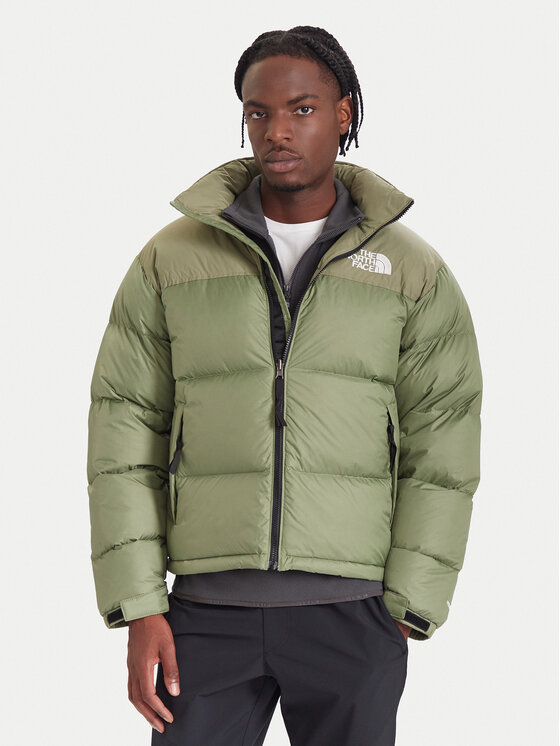 The North Face The North Face Geacă din puf 1996 Retro Nuptse NF0A3C8D Verde Loose Fit