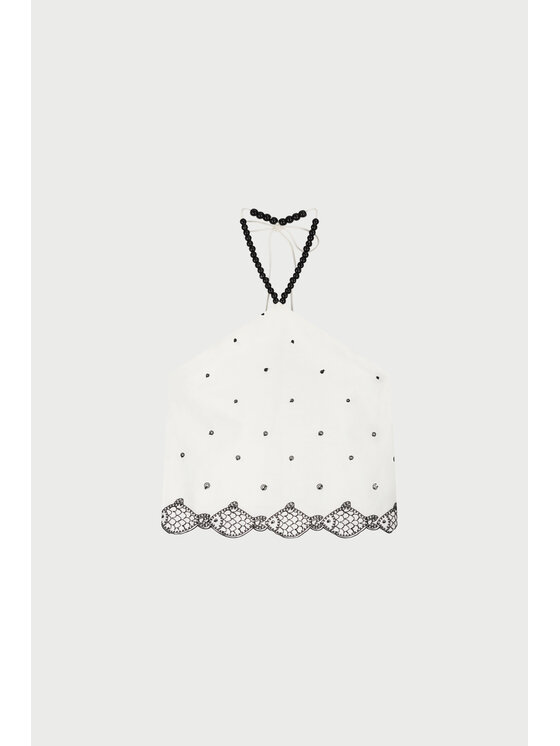 Fabienne Chapot Fabienne Chapot Top 5980-1742-103 Beżowy Regular Fit