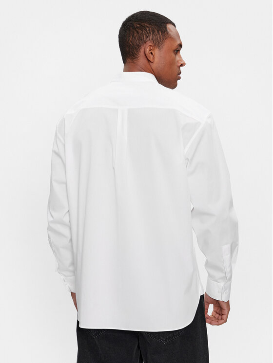 Calvin Klein Calvin Klein Koszula Modern K10K111736 Biały Slim Fit