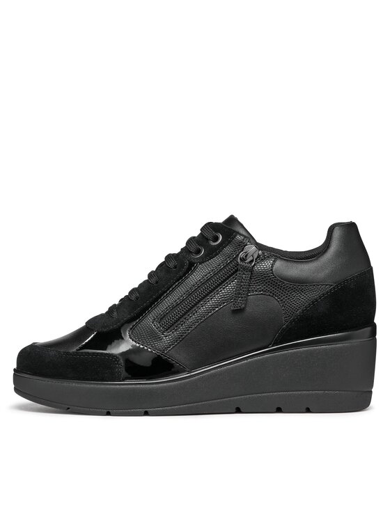 Geox Geox Laisvalaikio batai D Ilde D36RAC 05422 C9999 Juoda