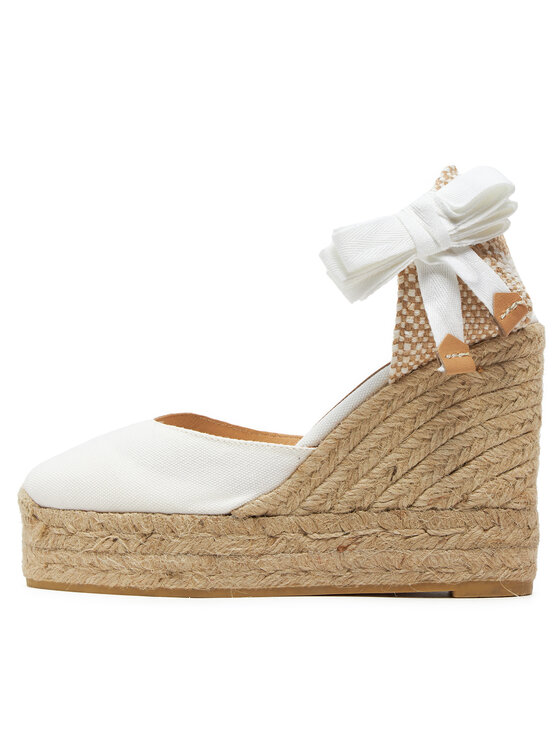 Castañer Castañer Espadrilky Carina/8Ed/001 020961 Bílá