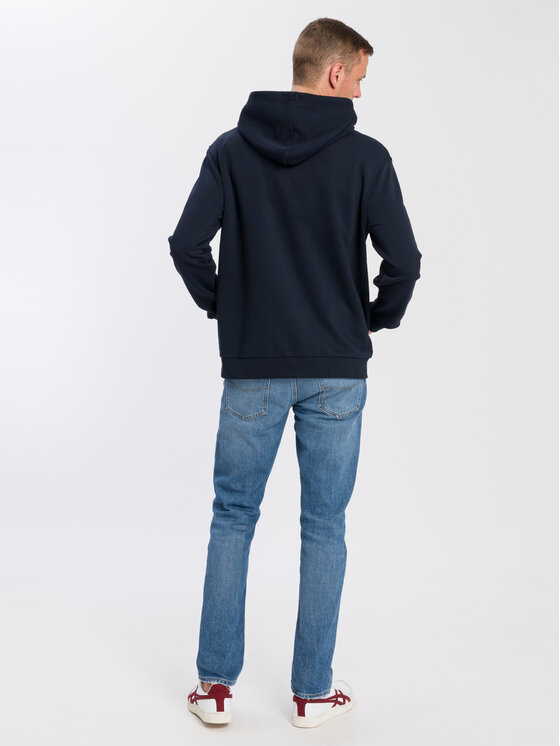 Cross Jeans Cross Jeans Bluza 25398-001 Granatowy Regular Fit
