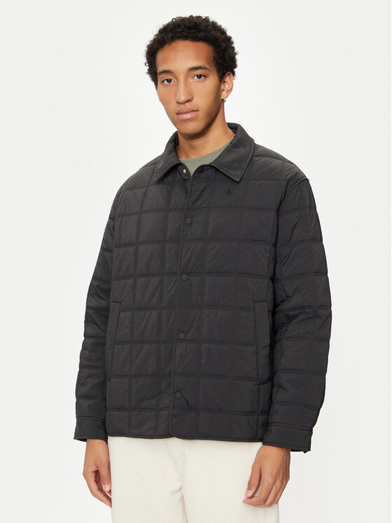 Calvin Klein Jeans Prechodná bunda J30J325587 Čierna Regular Fit