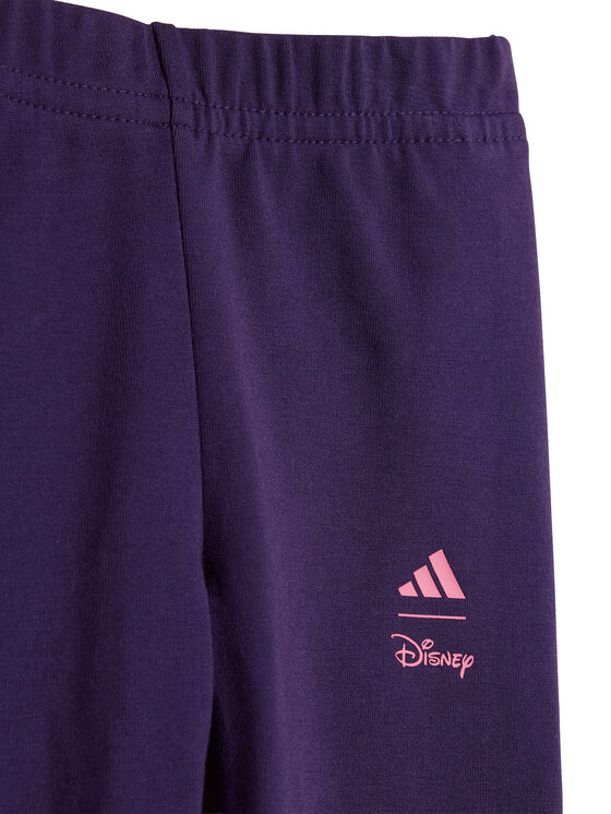 adidas adidas Komplektas: džemperis ir tamprės Disney Minnie Mouse JL9173 Violetinė Regular Fit