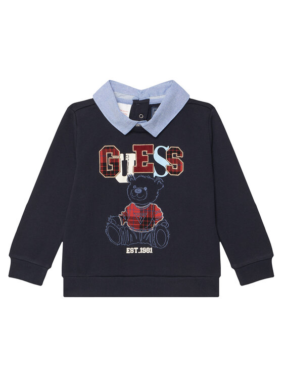 Guess Guess Komplet dziecięcy N6BG01 K6105 Granatowy Regular Fit