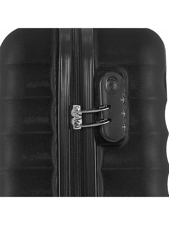 Semi Line Valise rigide grande taille T5635-6 Bleu marine