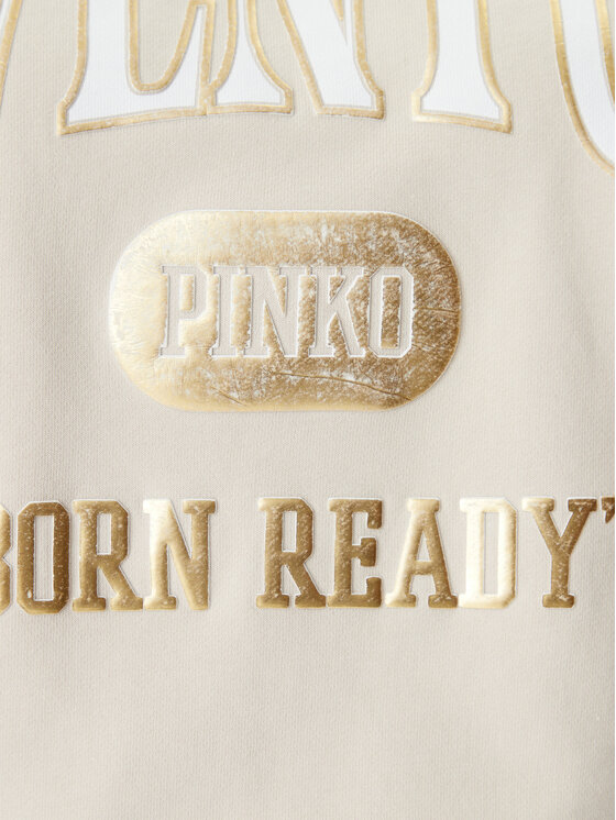 PINKO PINKO Majica dugih rukava 104618 A2CZ C03 Bež Regular Fit