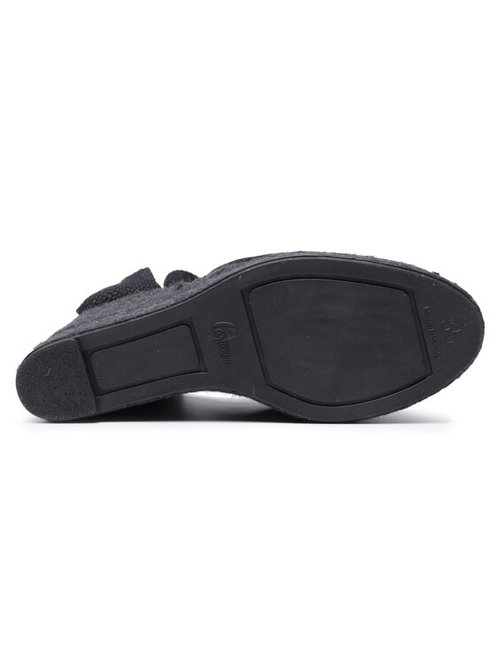 Castañer Castañer Espadrile Carina C/8ED/001 020966-100 Negru