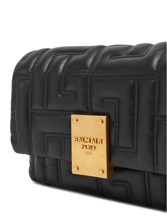 Balmain Balmain Дамска чанта DN1BJ796LNQD Черен