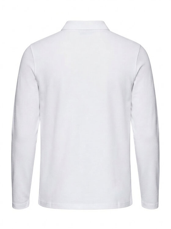 Ombre Ombre Longsleeve L174 Biały Regular Fit