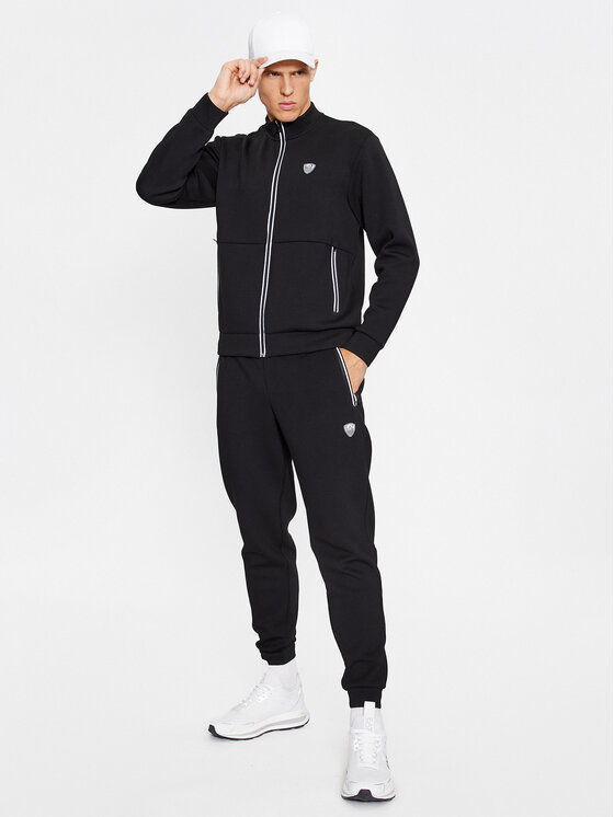 EA7 Emporio Armani EA7 Emporio Armani Teplákové nohavice 8NPP63 PJ4EZ 1200 Čierna Regular Fit