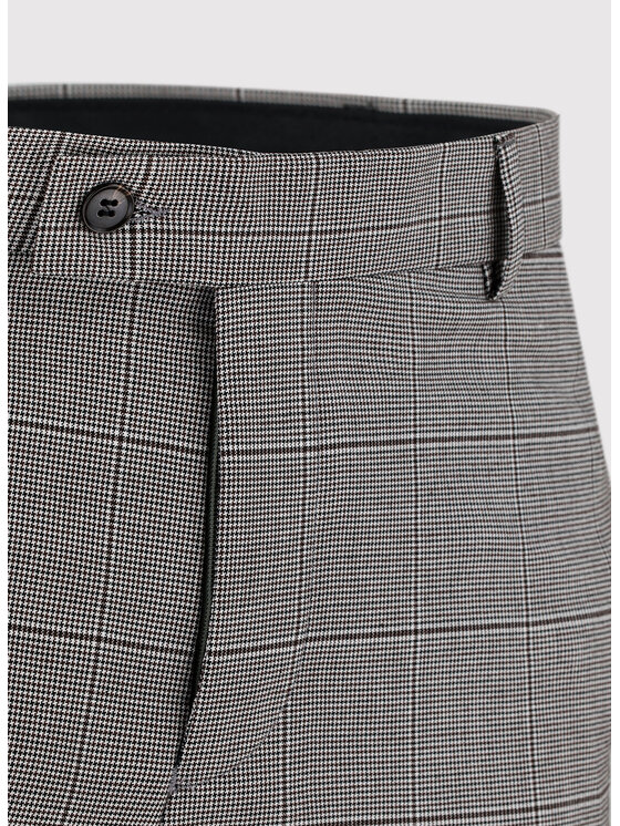Pako Lorente Pako Lorente Spodnie garniturowe P23SF-6G-029 Brązowy Slim Fit