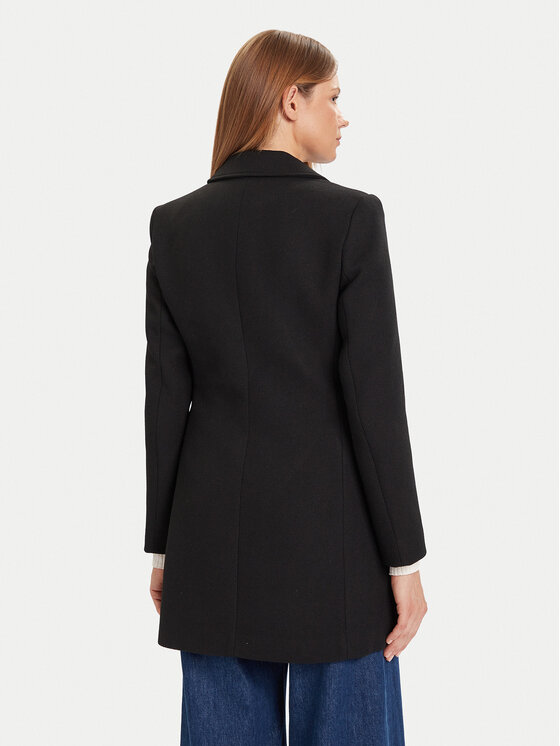 Morgan Morgan Cappotto di transizione 252-GCHA Nero Regular Fit