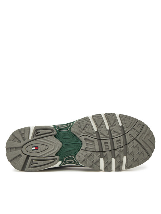 Tommy Jeans Tommy Jeans Sneakersy Archive'97 Metallic EN0EN02796 Zielony