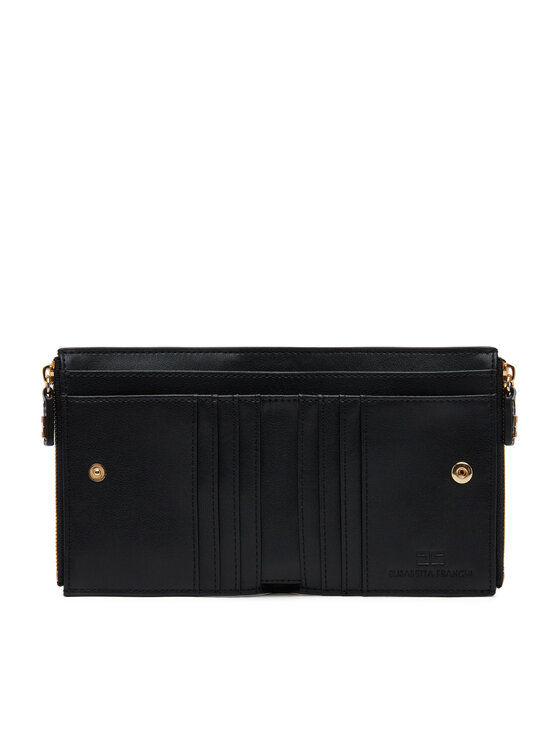 Elisabetta Franchi Elisabetta Franchi Majhna ženska denarnica PF01A51E2 110 Črna