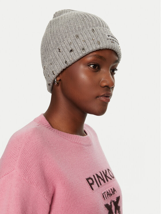 PINKO Pinko Шапка Serengeti Cuffia 104326 A27A I17 Сив