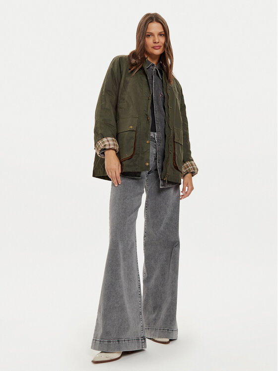 Pepe Jeans Pepe Jeans Bunda pro přechodné období Babette PL402444 Zelená Regular Fit