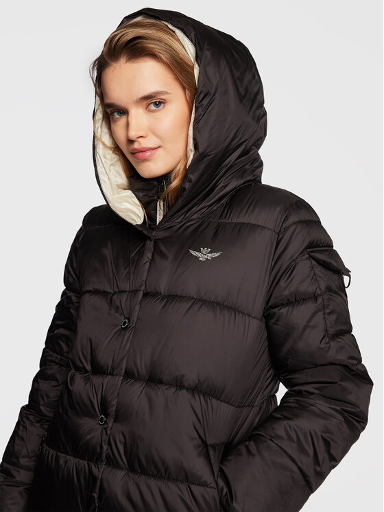 Aeronautica Militare Aeronautica Militare Pārejas jaka 222AB2044DCT2893 Melns Regular Fit