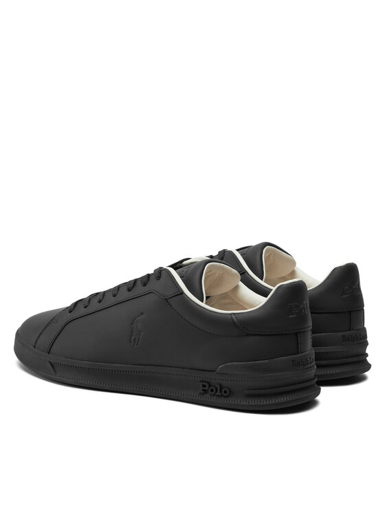Black ralph lauren trainers deals