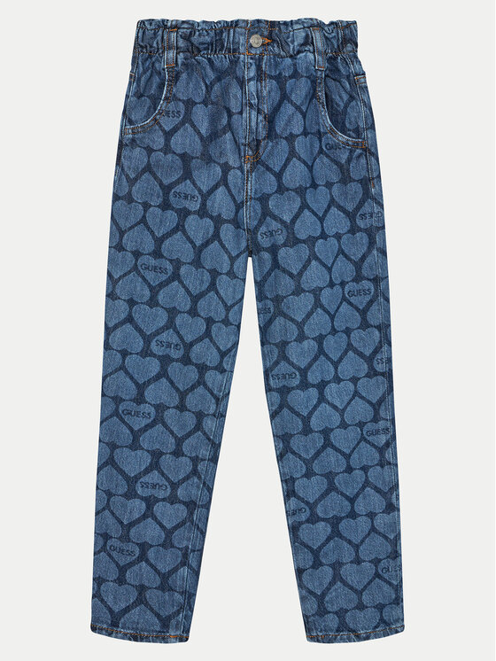 Guess Guess Blugi J4YA13 D4WF0 Albastru Relaxed Fit