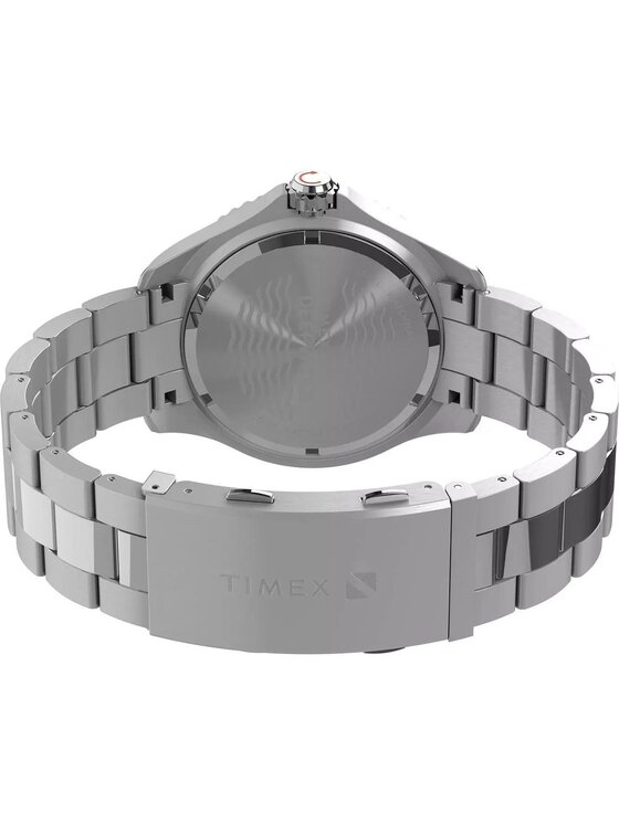 Timex Timex Zegarek TW2W82000 Srebrny