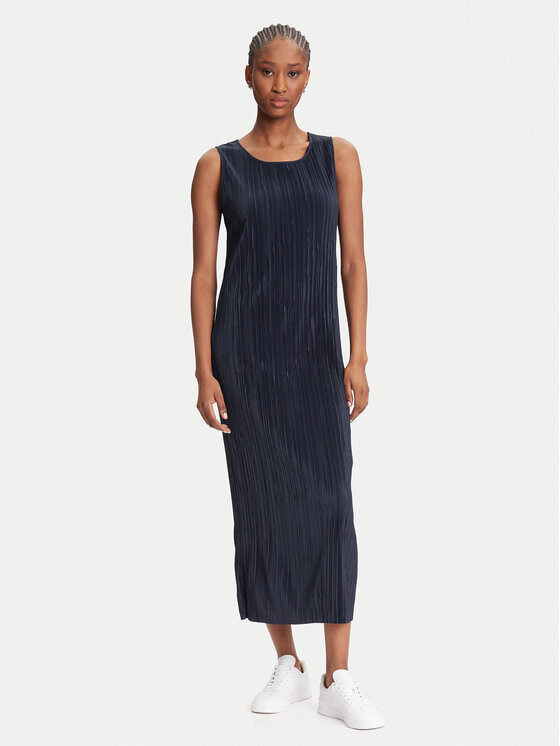 Calvin Klein Calvin Klein Vsakodnevna obleka LV044A211G Mornarsko modra Slim Fit