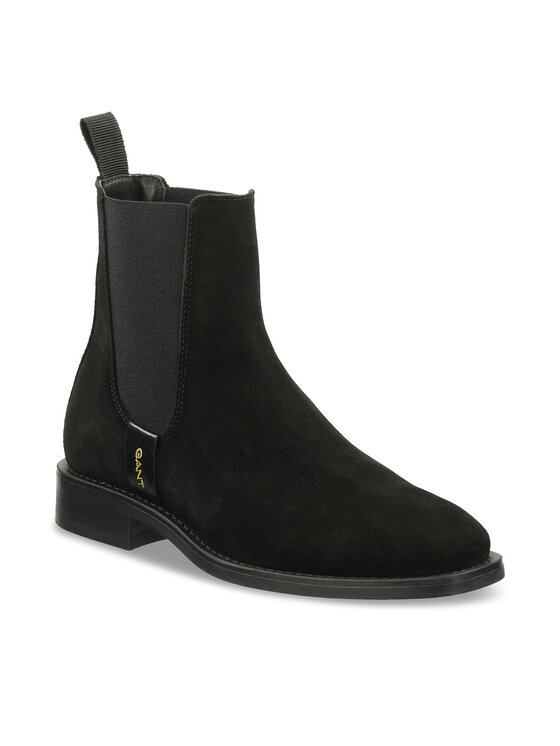Gant Gant Kotníková obuv s elastickým prvkem 29553771 Černá