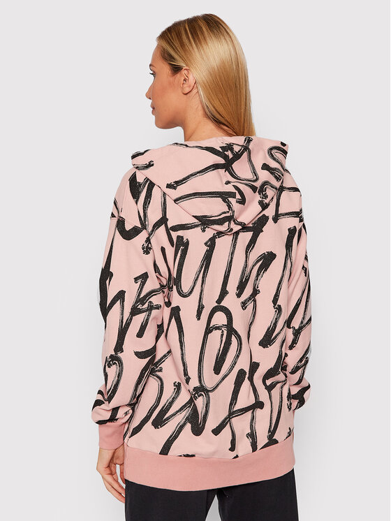 Deha Deha Sweatshirt B54092 Rosa Regular Fit