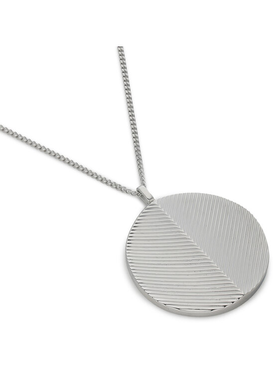 Fossil Fossil Naszyjnik Harlow Locket JF04737040 Srebrny