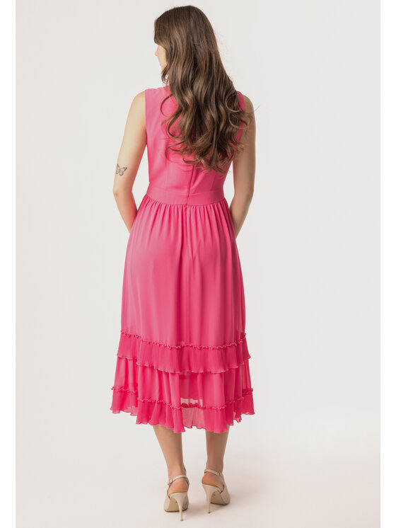 QUIOSQUE QUIOSQUE Každodenné šaty GASTRO DRESS Ružová Regular Fit